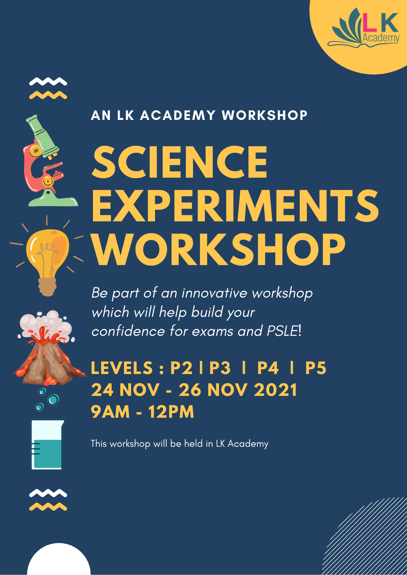 Science Experiments Workshop Nov 2021