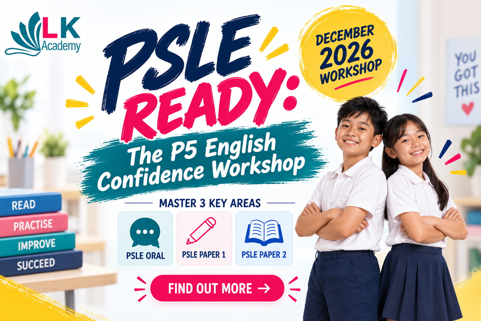 P5 PSLE English Workshop Singapore December 2026